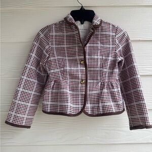 Janie And Jack Collection Girls Blazer Jacket Size 6